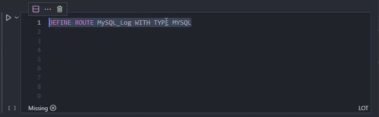 MySQL Route Development in LOT Notebooks